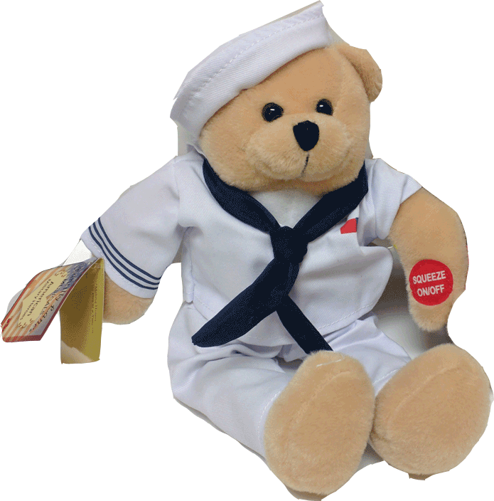 build a bear marine bear