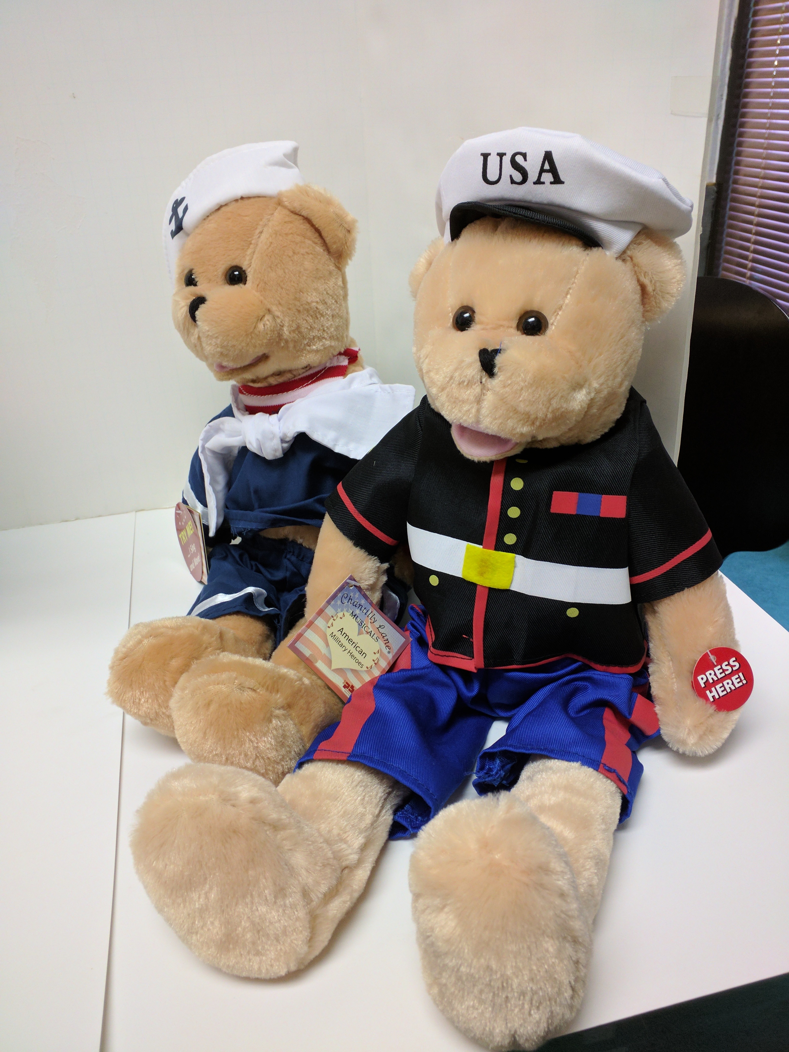 build a bear marine bear